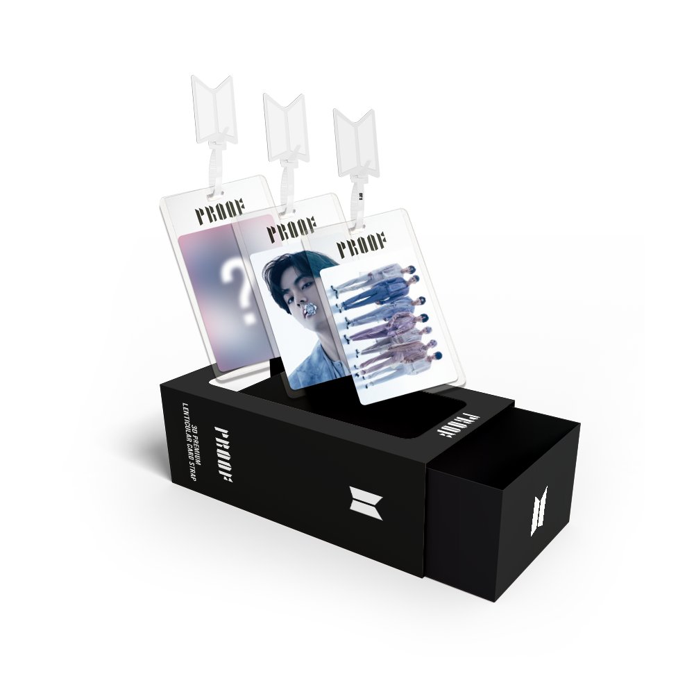 BTS Proof 3D LENTICULAR PREMIUM CARD STRAP